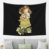 Sarah Kay Swing Girl Tapestry Decoration Art Aesthetic Tapestries for Living Room Bedroom Home Wall Cloth Wall Hanging