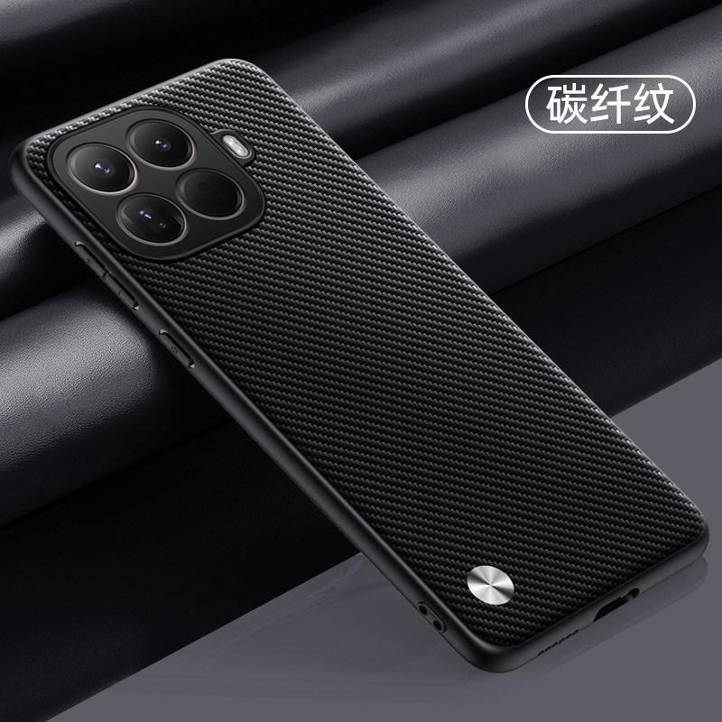For Xiaomi 17T Pro Case Simple PU Vegan Leather Silicone Phone Cover For Mi 17T Shell New Model Non-Slip Shockproof Bumper