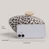 Leopard Print Wedding Pu Leather Evening Bag Crossbody New Bullet Fashion Clutch Shoulder Special Shape Women's Handbag Purses