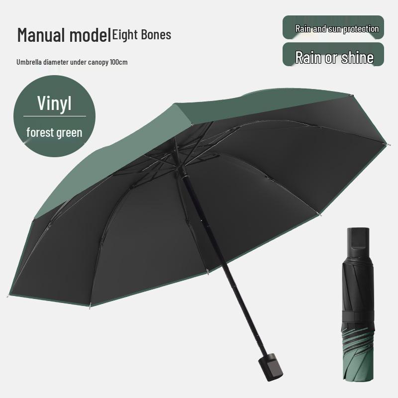 24-Bone Automatic Folding Umbrella: Stylish, Dual-Use Parasol with Sunscreen Protection for Men and Women