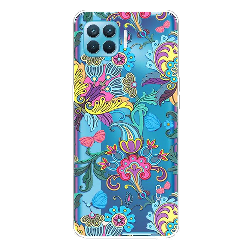 For OPPO Reno 4 Lite Case Transparent Soft TPU Silicon Phone Cover For OPPO Reno 4Z 5G Case Reno4 Lite Z A93 F17 Pro Clear Funda