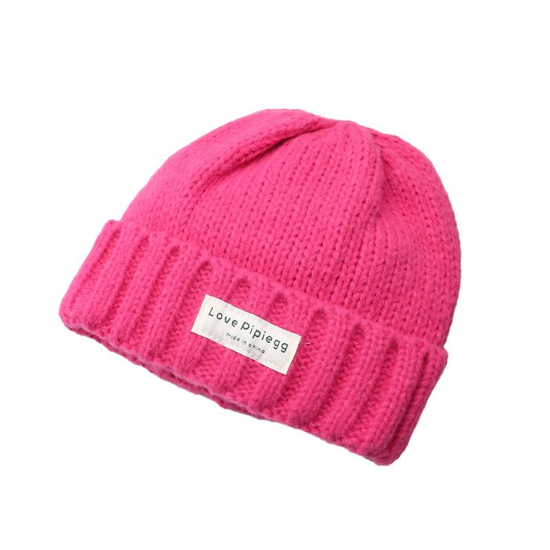 Autumn and winter hats, women's ear protectors, wool hats, cloth, couple wool hats, big head circumference, warm knitted hats