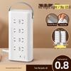 Intelligent Portable Vertical USB Power Strip with Multi-Slot and Anti-Overload Protection