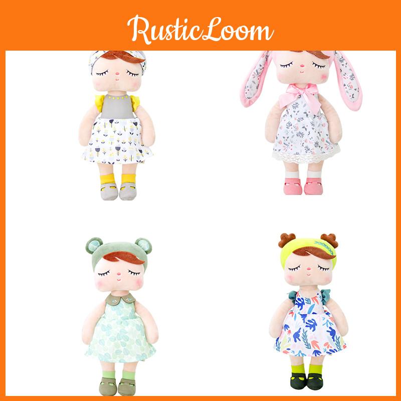 Metoo Stuffed Doll Princess Angela Bunny Plush Soft Rabbit Fashion