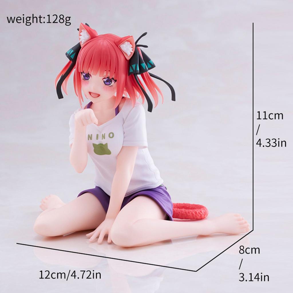 1PC Quintessential Quintuplets Anime Figure Nakano Nino Nakano Miku Girls Statue Model Dolls Desk Decoration Toys Birthday Gifts