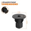 50 PCS K55 Car Retainer Clips Plastic Fastener Kit Fender Liner Wheelhouse Liner, Nut Retainer Replacement for Toyota for Camry for Corolla for