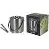 Ice Bucket - Stainless Steel - 1.75 L - Matt Finish - With Tongs and Lid