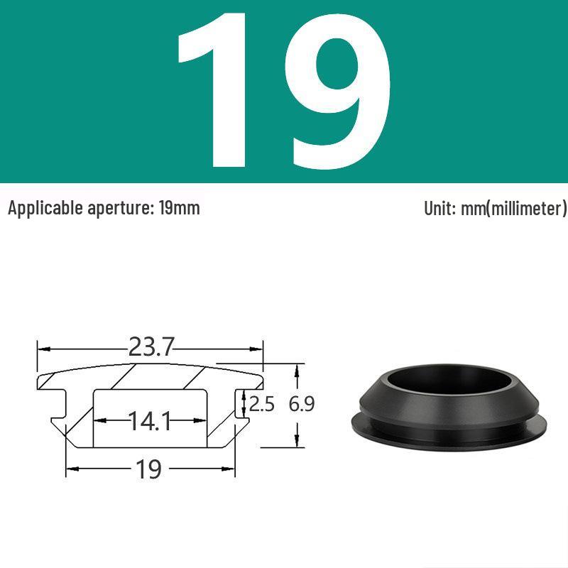 High-Temp Resistant Silicone Rubber Stopper with Card Slot Sealing Cap