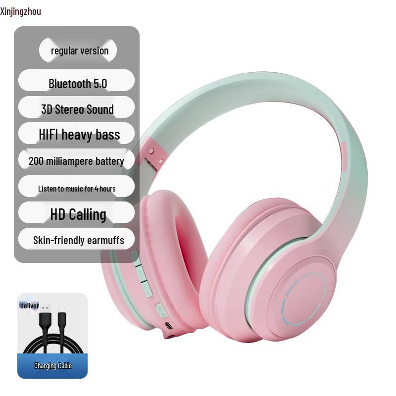 Xin Jing Zhou Kabellose Bluetooth-Over-Ear-Kopfhörer