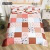Cute Rainbow Duvet Cover Set Single for Microfiber Cartoon Bedding Set Sun Moon Star Comforter Cover Teens Girls Room Decor