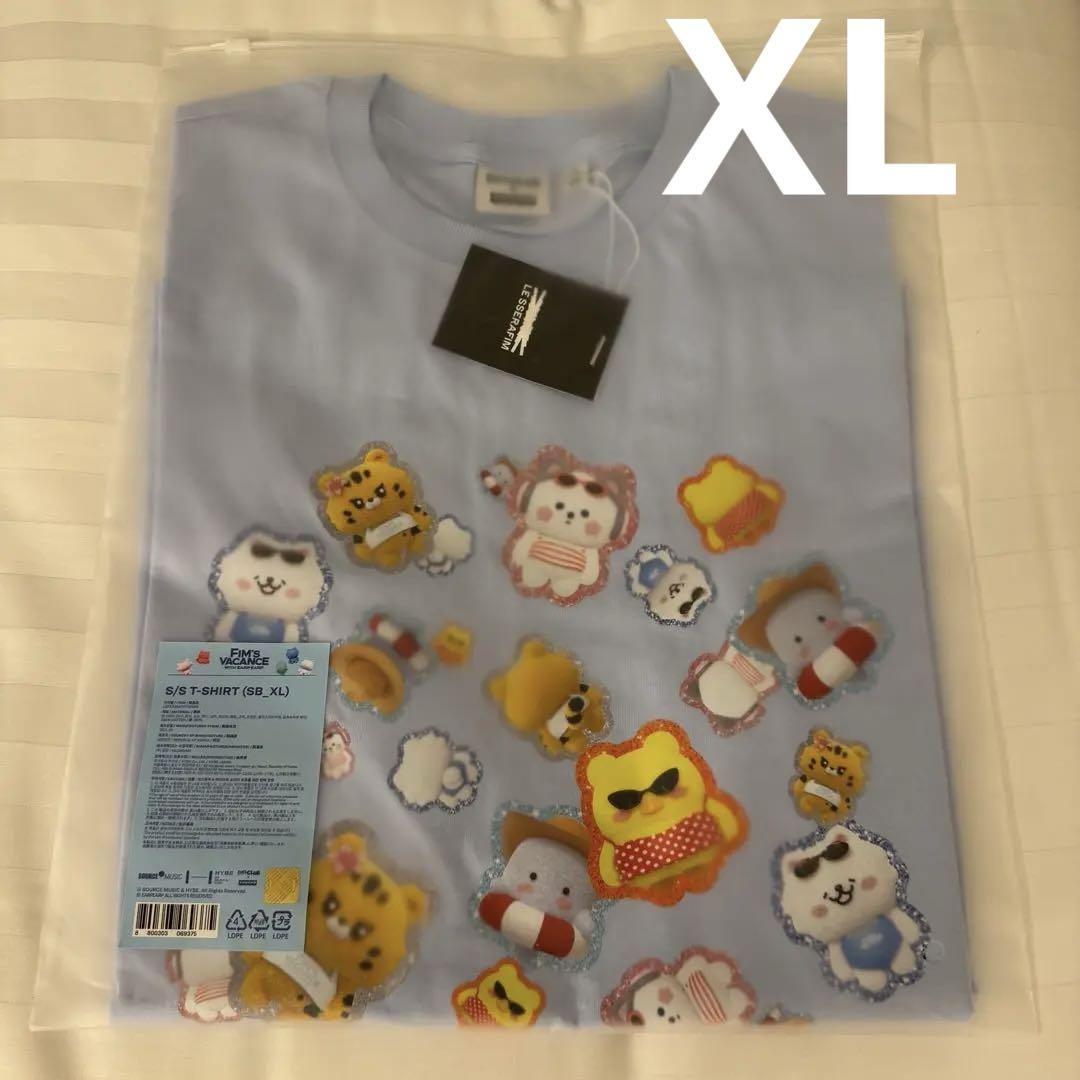 

[USED] LE SSERAFIM Korean Pop-Up T-Shirt, Size XL