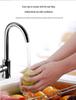 Large Countertop Vegetable Washing Sink - Brushed Handmade Thickened 304 Stainless Steel Single Bowl Undermount Basin