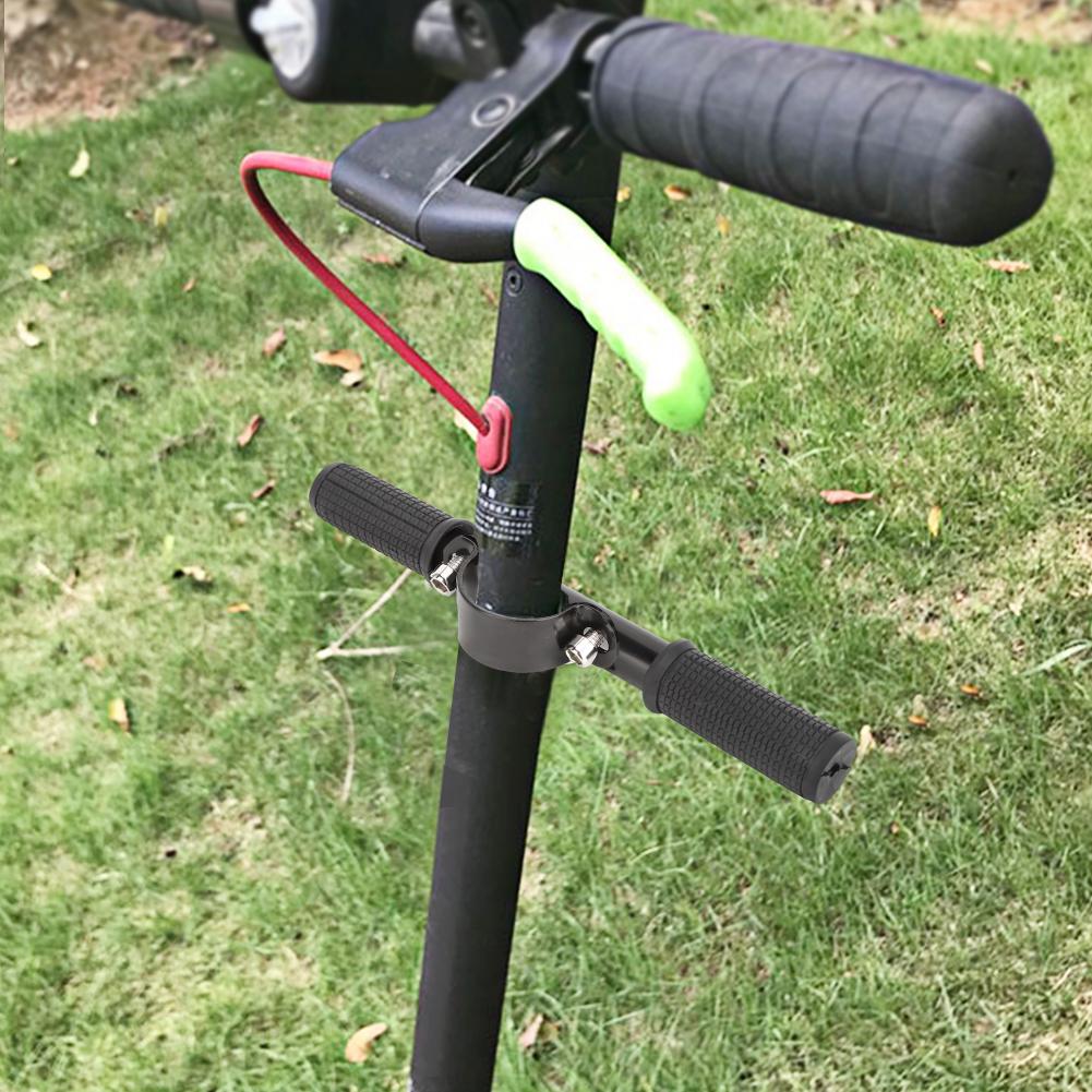 Stainless Steel Adjustable Rubber Grips Children Handle Handrail for Xiaomi M365 Electric Scooter