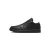 Jordan Air Jordan 1 Slip Resistant Abrasion Resistant Low top Vintage Basketball Shoes Unisex Black 553558-093(Team882)