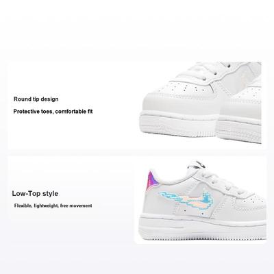 Air Force 1 LV8 TD Digital Swoosh - White Baby Sneakers Black Multi-Color CW1582-100