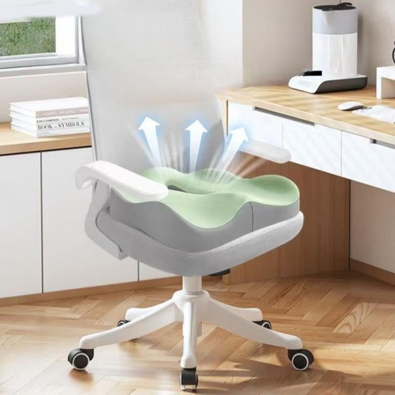 Seat Cushion, Lumbar Support,Breathable Comfortable Sitting Office,Lumbar Cushion Fart Pad,Hip and Waist Protection,Memory Cotton,Sedentary Tool