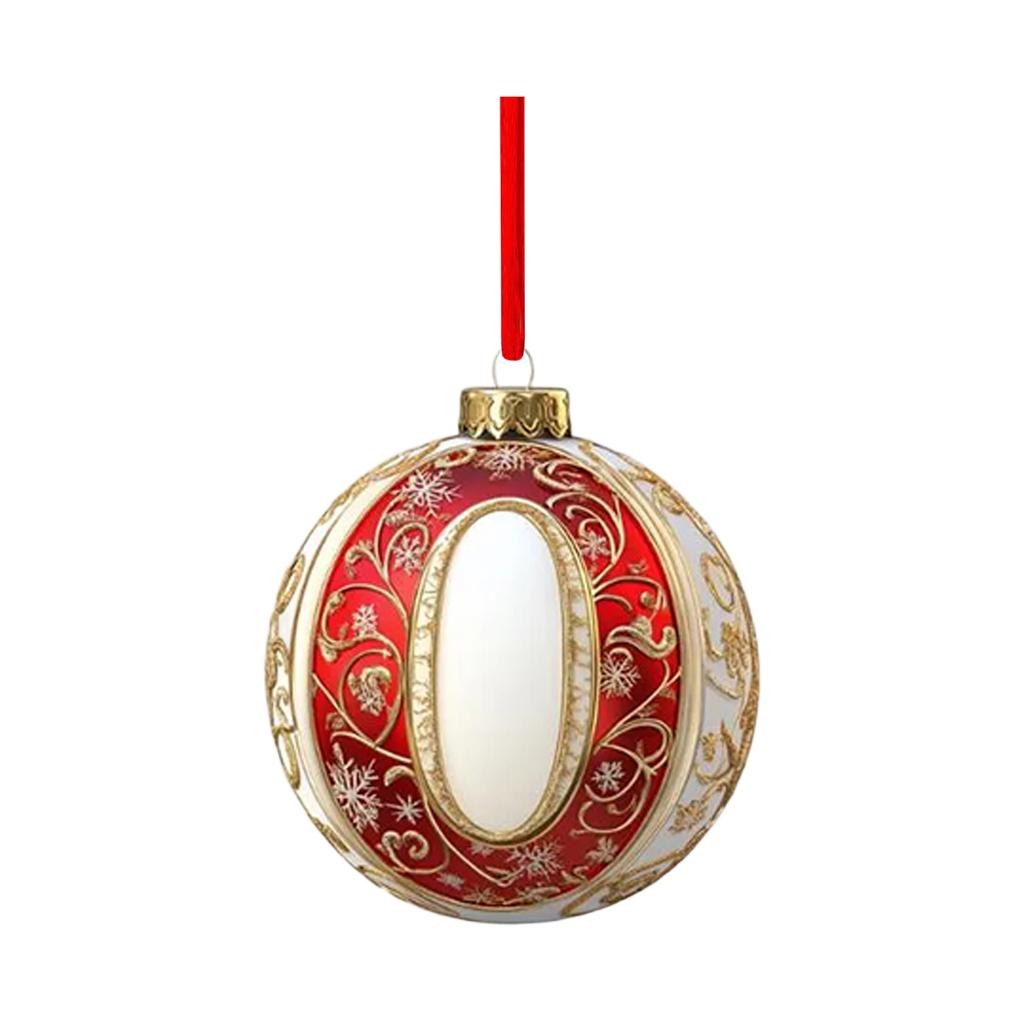 2D Christmas Decoration Pendant Christmas Tree Tag Theme Party Crafts Ornament