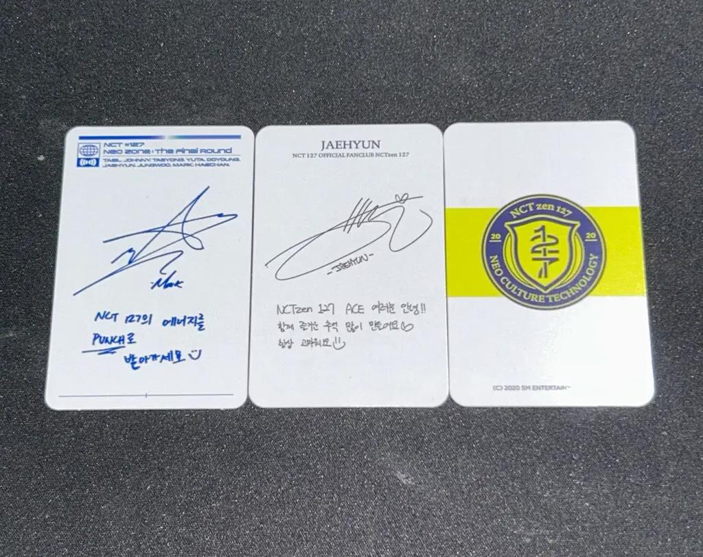 NCT 127 Panch Cheon Jaehyun Mark Poka Sales Used