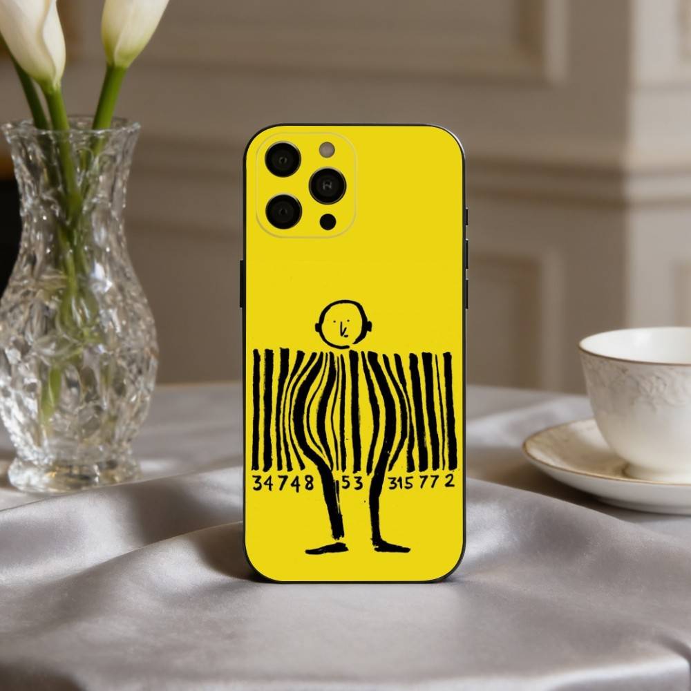 

Чехол для телефона J-Jean-N J-Jullien-N M-Минималистичное искусство для iPhone 17,16,15,14,13,12,11 Plus,Pro Max,XS,Мягкий силиконовый черный чехол iPhone11PROMAX
