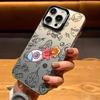 Cool Astronaut Anime Phone Case For Apple 11 12 13 14 15 16Pro Max Plus Protect Plating Phone Cover