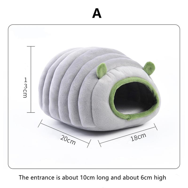 Small Animal Cage Bed Hammock Soft Cotton Wool Hanging House Hamster Pet Guinea Pig Cage Pet Products