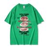 Lamour De Ma Vie Hit Me Hard and Soft Graphic Tshirts Unisex Women Hip Hop Oversized Tshirt Unisexs Fashion Art Aesthetic T Shrts