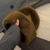 Hat Women's Winter Wool Hat Loose Ear Protectors Stacking Hat Warm Versatile Knitted Hat Student Baotou Cold Hat