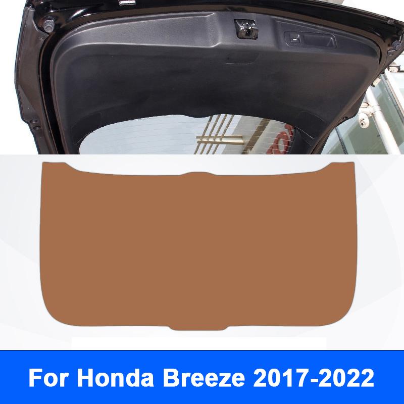Per Honda Breeze CR-V ZR-V 2024 2025 Tappetino di Protezione per Portellone Posteriore Copertura di Protezione per Bagagliaio Posteriore Pad Decorativo in Pelle Anti-Calcio