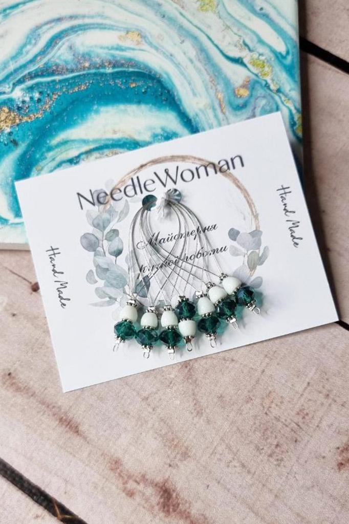 Maschenmarkierer Set • 7 Handgefertigte Strickaccessoires