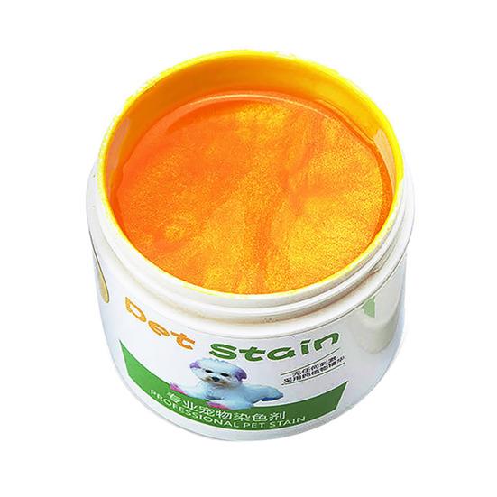 Haustierfarbe ohne Erhitzen Ungiftige Temporäre Haarfarbe Creme für Hunde Katzen Sichere Haut Seidige Lebendige Farben für Partys Fotos und Feiertage