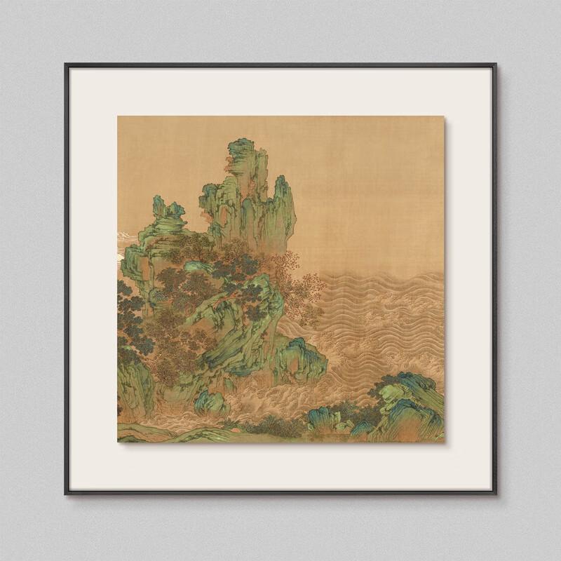New Chinese Style  Du Fan Qing Shan Xia  Decorative Painting