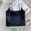Simple and Seamless Design Feeling Beautiful Back Bra One Pure Want To Take Breast Pad Backless Small Halter Vest Women Inside The Top