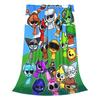 Incredibox Sprunki Game Blanket Fleece Spring/Autumn  Portable Warm Throw Blanket for Home Outdoor Plush Thin Quilt