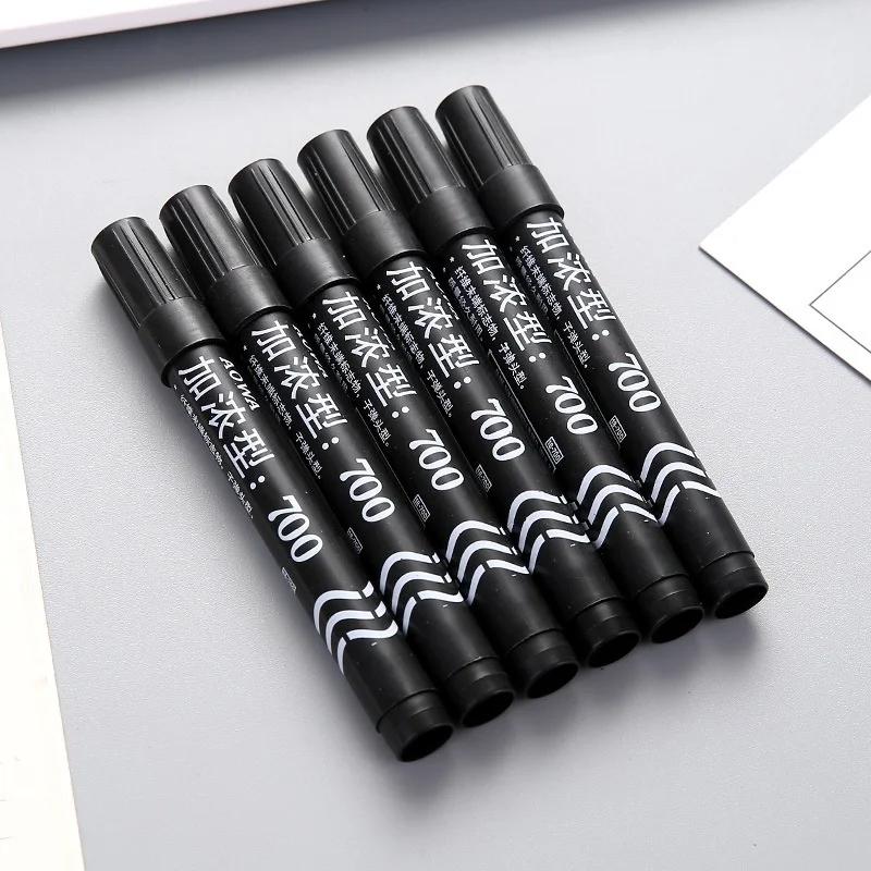 Velkokapacitní Černá Červená Modrá Plastové Olejové Vodotěsné Permanentní popisovač