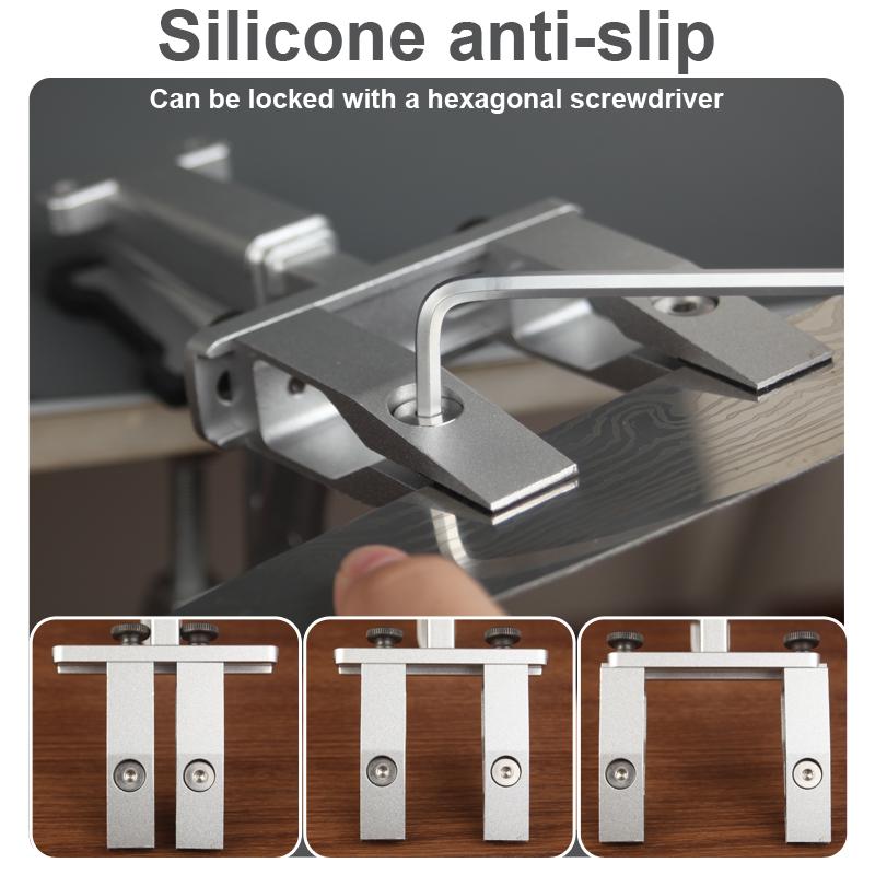 Profesionální ostřič nožů Slitina hliníku Ostřič s pevným úhlem Diamantový kámen Brusný kámen Kuchyňské nářadí Ostřící stroj Nože