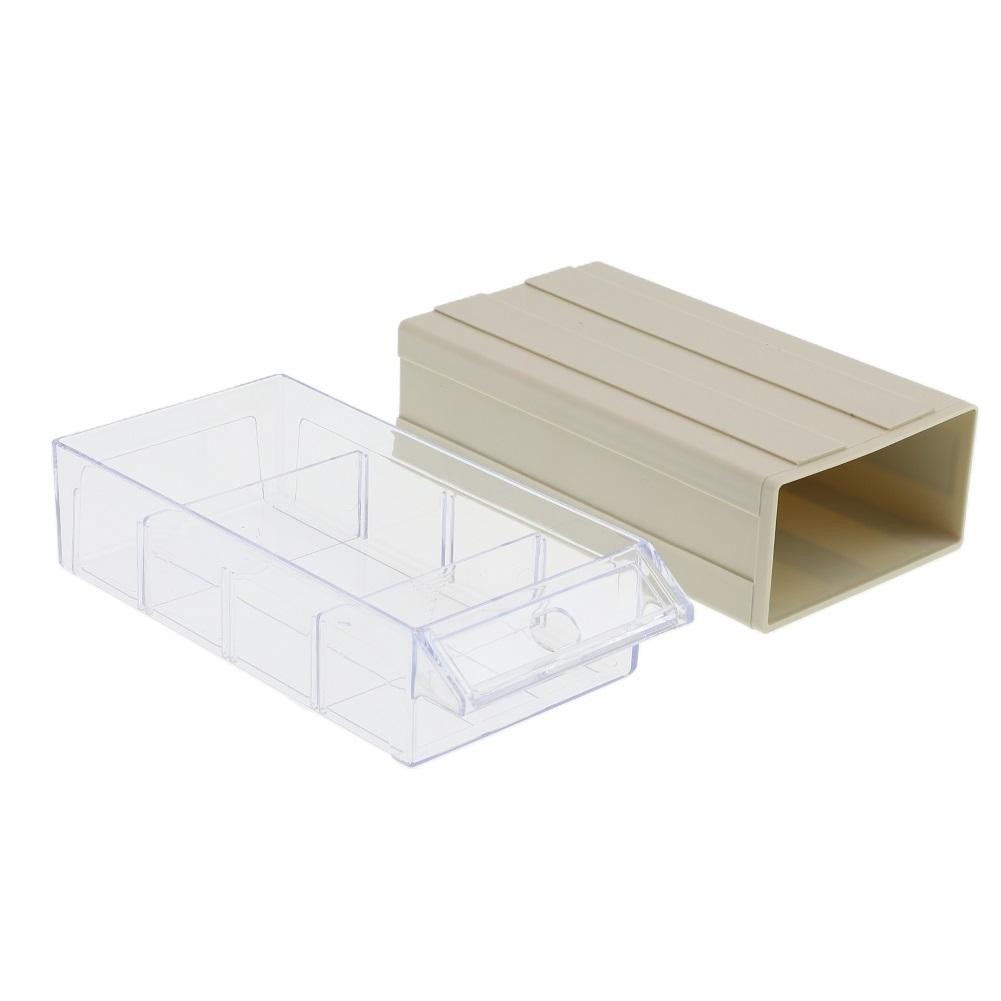 Organizers Storage Box Hardware Parts PE Plastic Stackable Storage Boxes Tool Box 180*95*50mm Component Screws