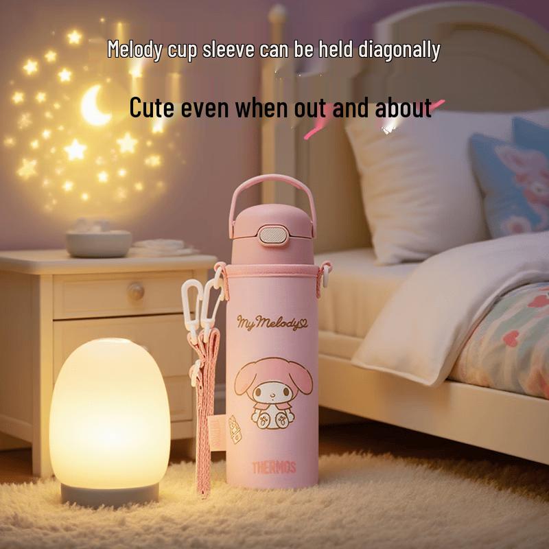 THERMOS My Melody 316L Stainless Steel Kids Straw Cup