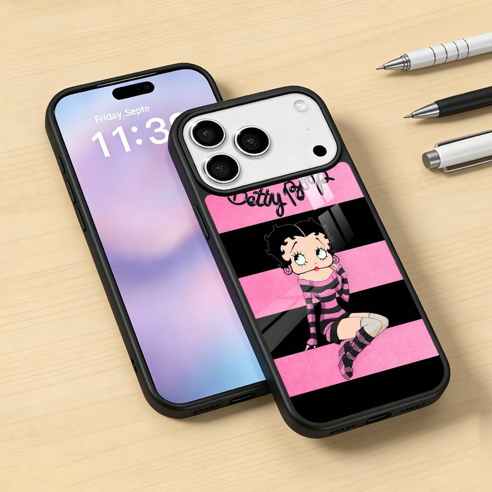 Sexy B-BeTTy-CuTe-BoopS Phone Case For iPhone17,16,15,14,13,12,Pro,Max,Magnetic For Magsafe Wireless Charging