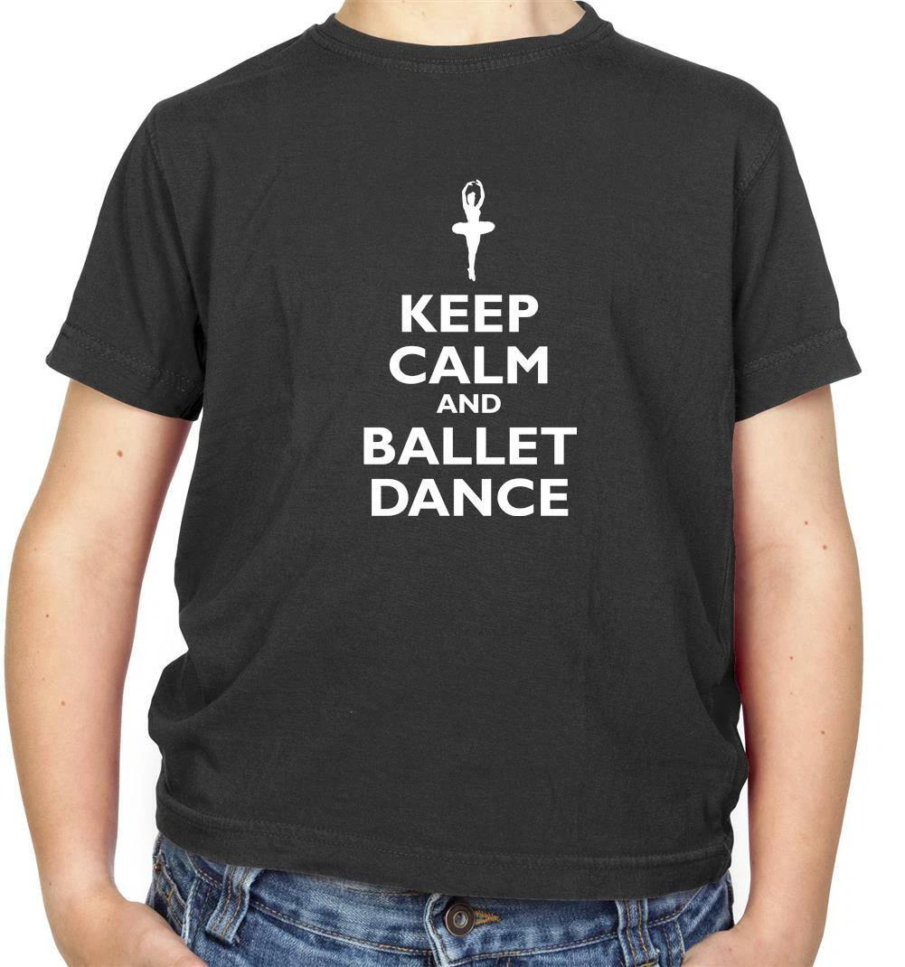 

Keep Calm And Ballet Dance Kids T-Shirt - Ballerina - Dancer - Dancing - Hobbie 160