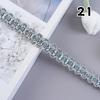12m Braid Trim 1.5cm Width Decorative Woven Braid Trim Curtain Lace Clothing Neckline Cuff DIY Sewing Decoration Accessories