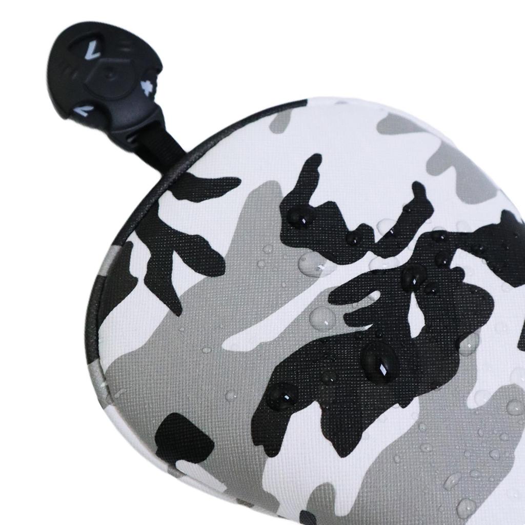 3/4 Stück Golfschläger-Abdeckungsset Holzschläger-Kappenabdeckungen Camouflage Schlägerkopf-Abdeckungen Schutzabdeckungen Nr. 1 3 5 und Nr. 1 3 5 UT