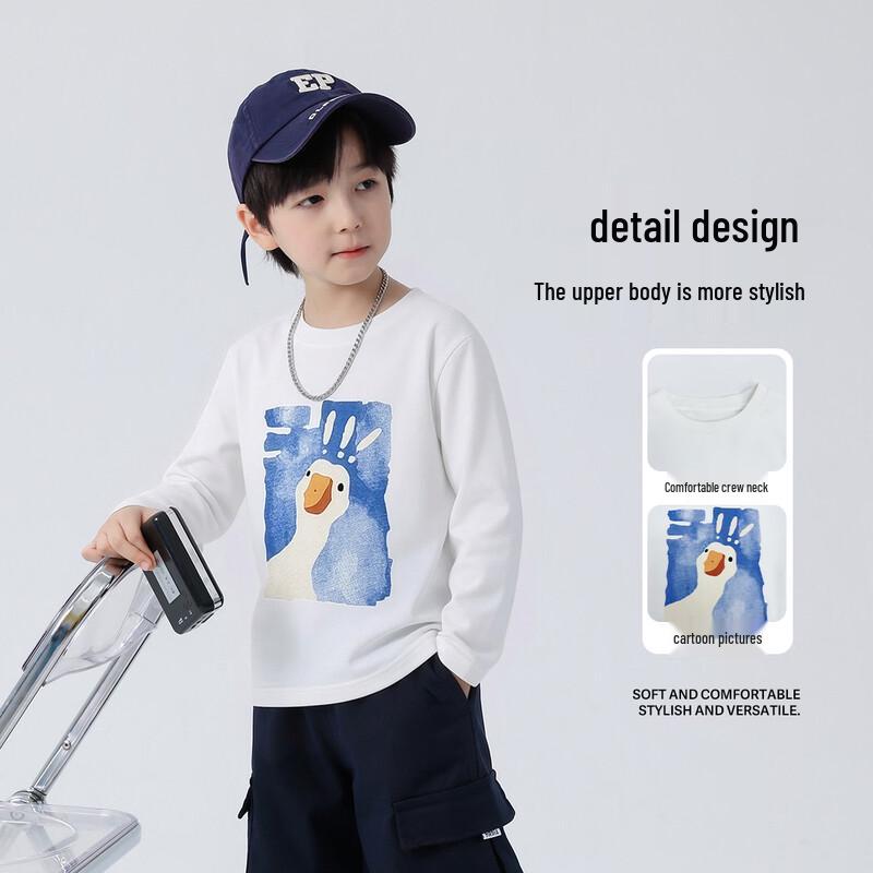 Yoyo Fairy Tale Boys' Cotton Long Sleeve T-Shirt