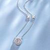 High-End Zircon Star Pendant Necklace for Women - Elegant, Simple Design