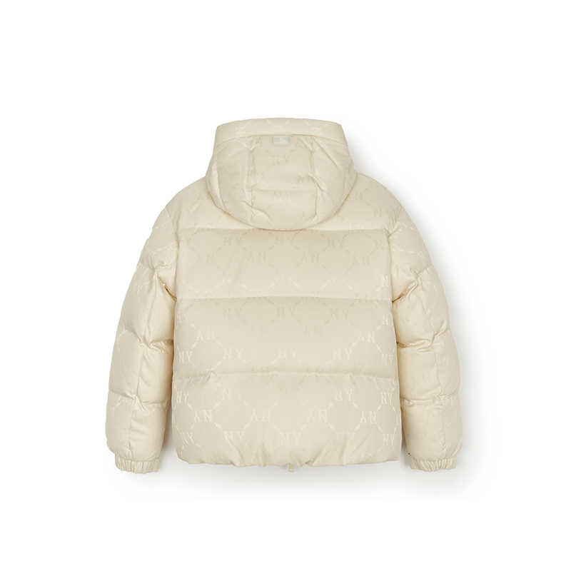 New MLB New York Yankees Down Jacket Unisex Dark Cream 3ADJM1246-50CRD