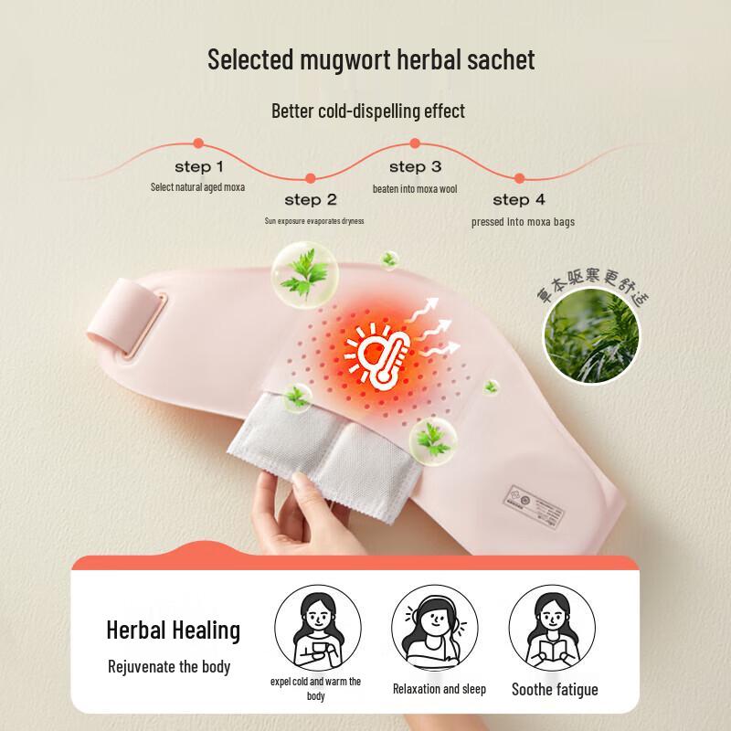 Bear Menstrual Relief Heating Pad & Waist Massager CN plug (adapter included)