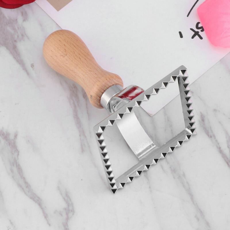 Unbranded 4 Stück Ravioli-Schneidrad Teigrad 13,3x3,3x2,7cm