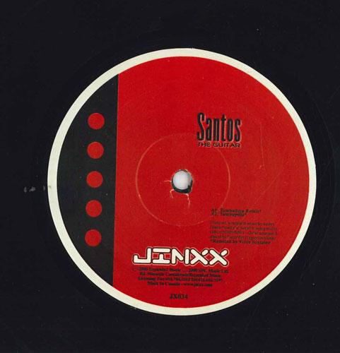 

12inch Record SANTOS - Guitar (Remixes) JX034 JINXX 2001 US Dance & Electronica Used