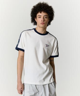 Vector Ringer T-Shirt - White