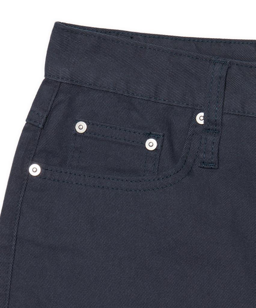 Nomaenyueol Straight Wide Cotton Pants - Navy