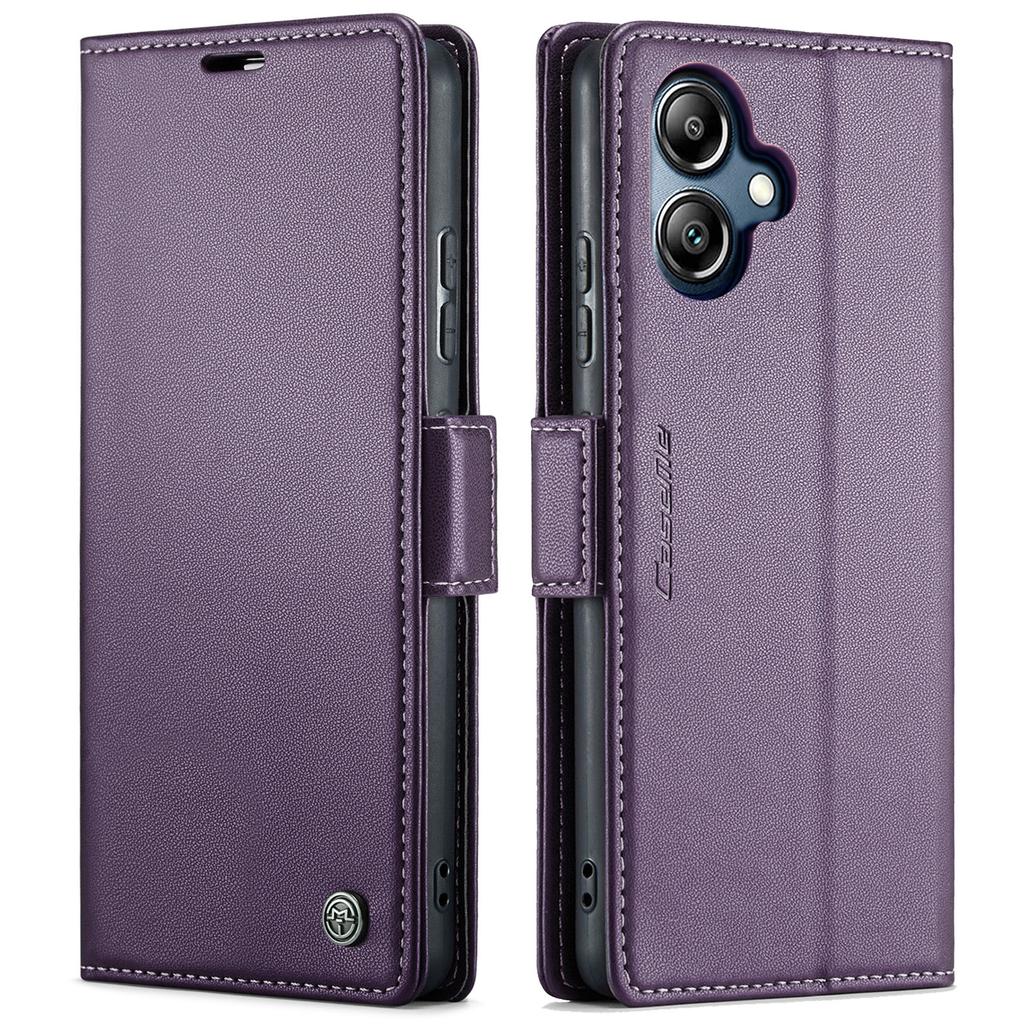 For Samsung Galaxy A07 4G/A06 4G/A06 5G Case CASEME 023 Series RFID Blocking Leather Wallet Stand Phone Cover